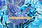 Blue-Multi Poly Stretch Paisley Print ITY Jersey Knit Fabric By the Yard